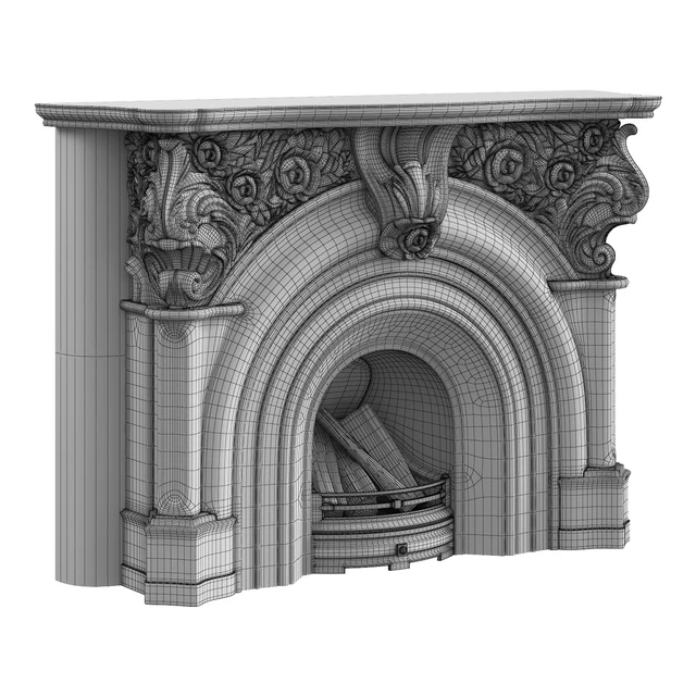 Victorian fireplace — Descargar