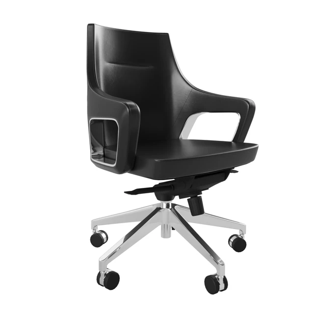 Meeting Table with  Office Chairs and Cabinet — Скачать