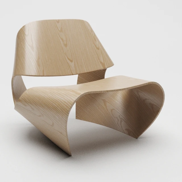 Кресло Cowrie Chair by Brodie Neill — Скачать
