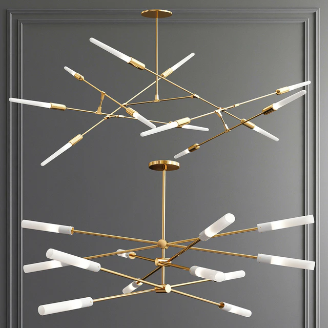 Flute 3-30 LED & Dawn Chandelier — Descargar