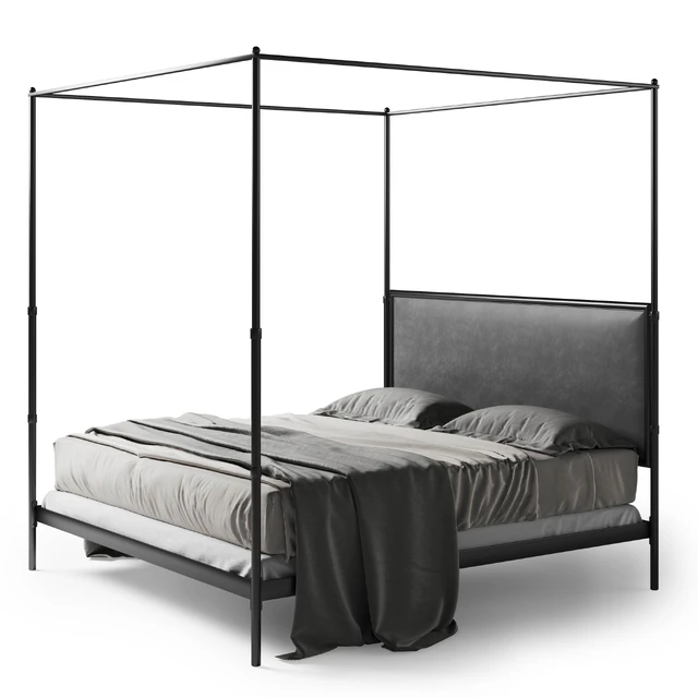 Restoration Hardware French iron bed V1 — Скачать