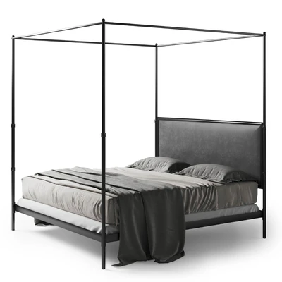 Restoration Hardware French iron bed V1 — Вид 1