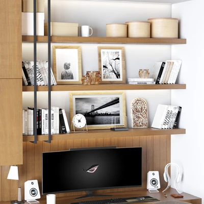 Home Office Desk — Вид 3