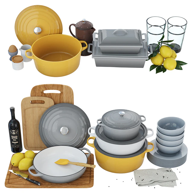 Cookware Le Creuset 02 — Скачать
