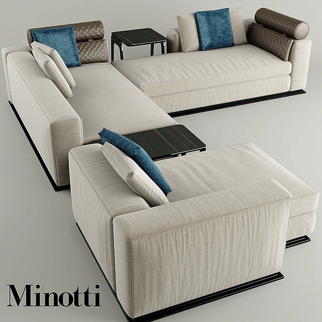 Corner Sofa minotti leonard — Descargar