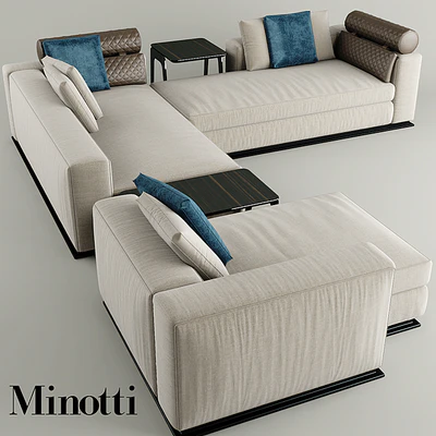 Corner Sofa minotti leonard — Ver 1