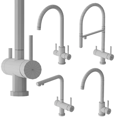 Omoikiri faucet set 01 — Вид 7