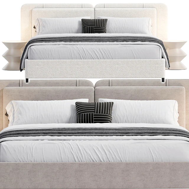 Tatlin soft bed By Minotti — Descargar