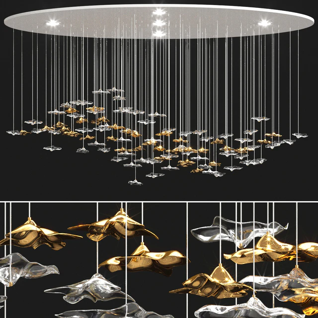 Sand and Sea hanging chandelier — Descargar