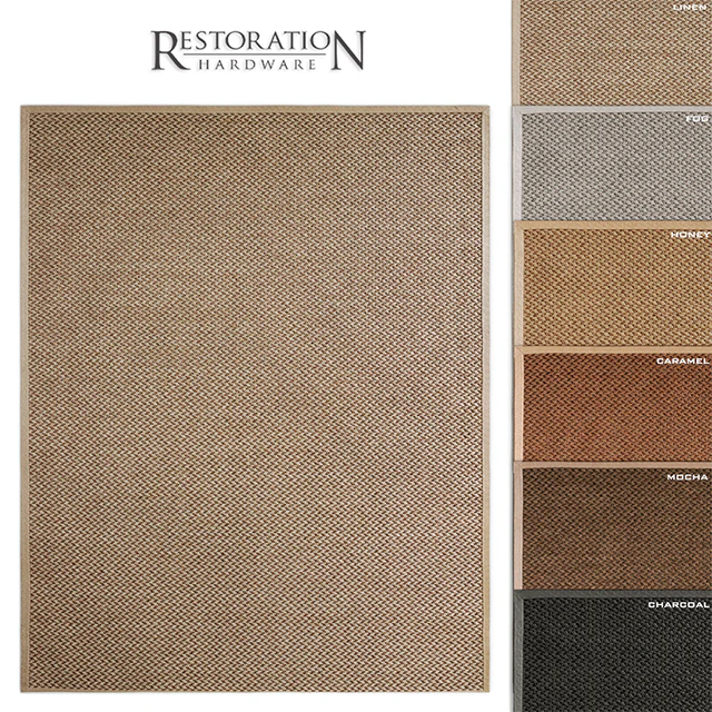 Belgian Double Weave Sisal Rug RH — Descargar