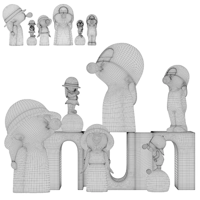 Bubble Blowing Figurine Statue Ⅱ — Ver 2