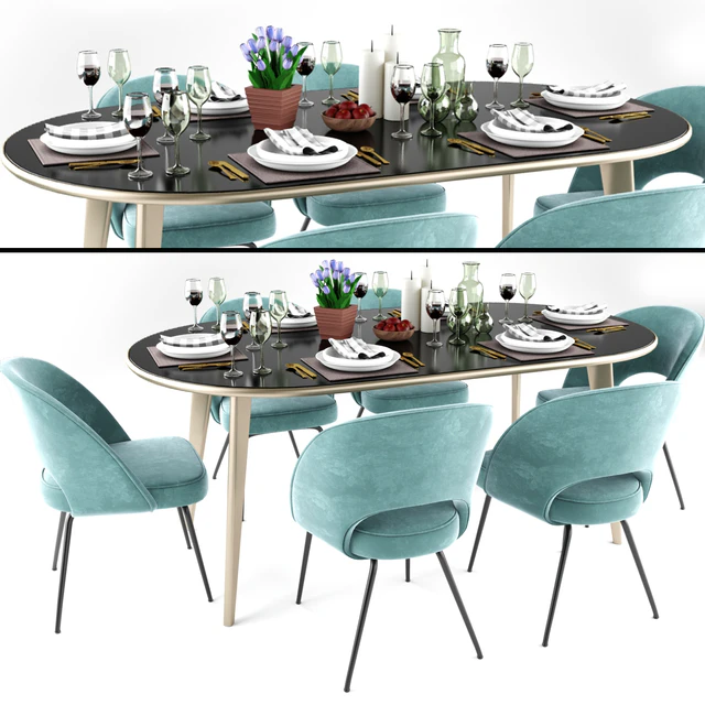 Lexmod Dining Chair Set — Descargar