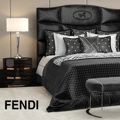 Bed Fendi George bed — Ver 3