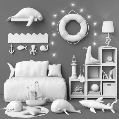 Toys and furniture set 27 — Вид 3