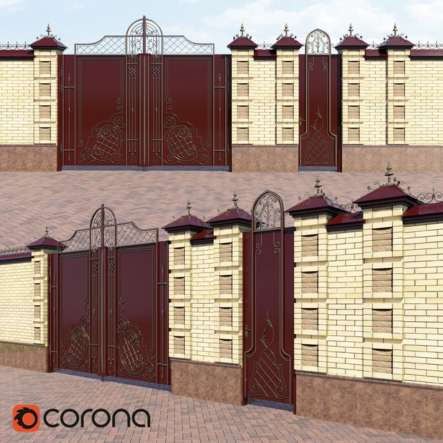 wrought iron gates — Descargar