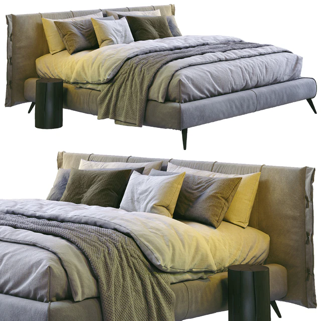 Cuff Bed Bonaldo — Скачать