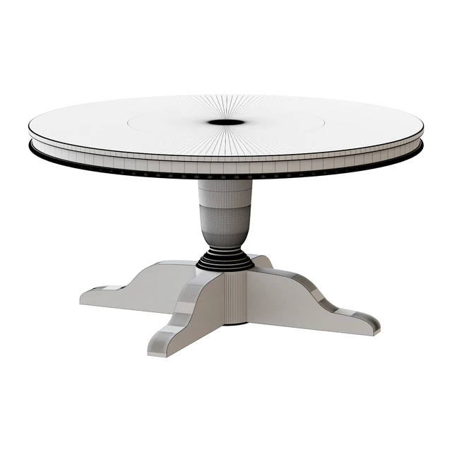 Coffee table Alexandra 39" Round Marble Coffee Table coffee table — Descargar