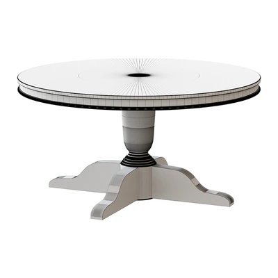 Coffee table Alexandra 39" Round Marble Coffee Table coffee table — Ver 2
