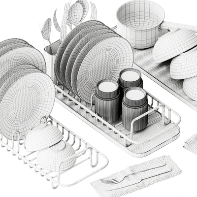 IKEA LILLHAVET Multifunctional dish rack set — Вид 4