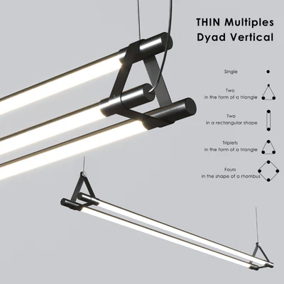 Thin Multiples Dyad Linear Suspension Light — Вид 1