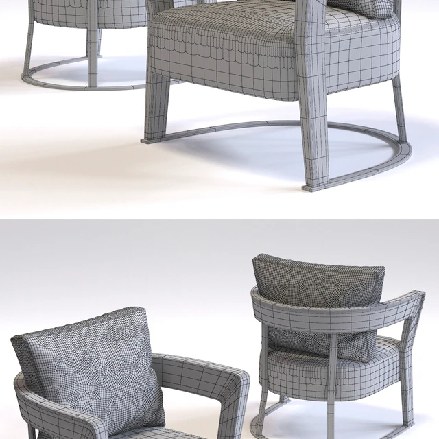 Fratelli Longhi AGATHA Armchair — Descargar