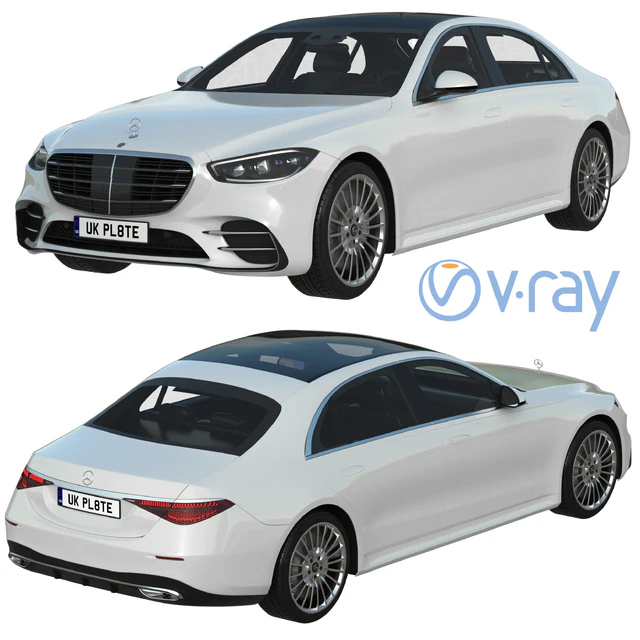 Mercedes-Benz S-Class AMG 2021 w223 — Descargar