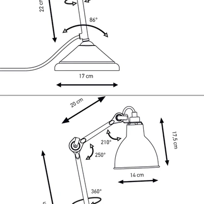 Table light n02 "La Lampe GRAS" — Ver 3