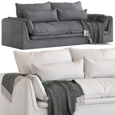 Globewest Orlando Seamed 4-Seater Sofa — Ver 4