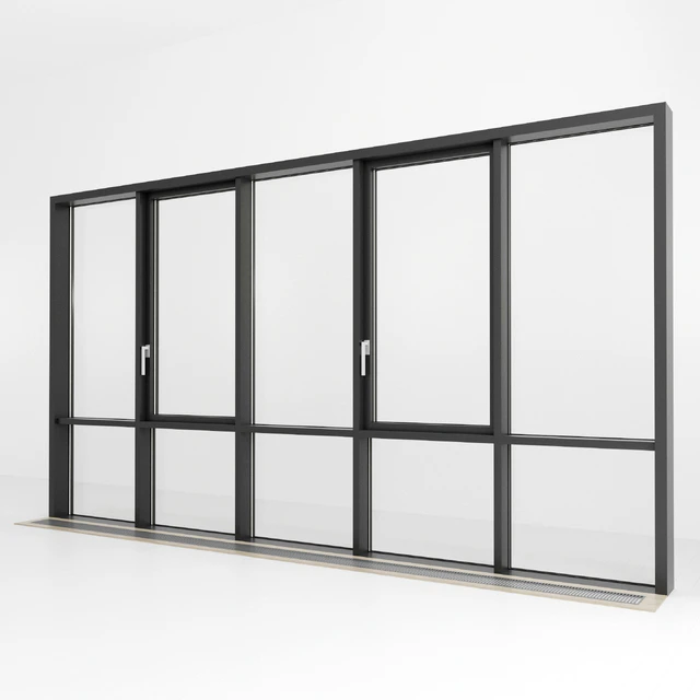 Panoramic glazing. Stained glass. 81 — Download