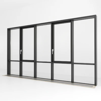 Panoramic glazing. Stained glass. 81 — View 3