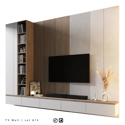 TV Wall | set 874 — Ver 6