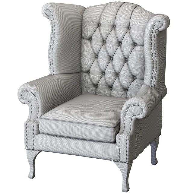 Armchair Chesterfield Queen — Скачать