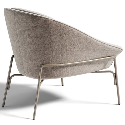Lauren melange wicker armchair — Ver 4