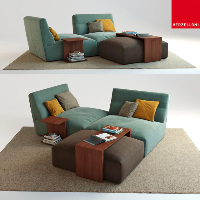 Sofa Verzelloni, Joe — Descargar