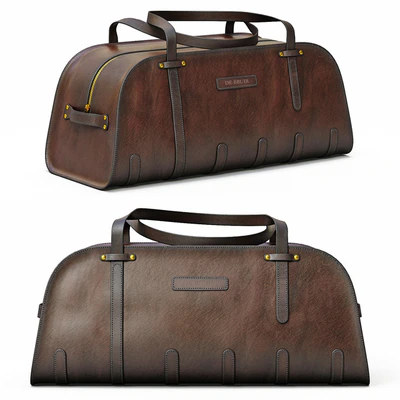 DE BRUIR Leather Sports Bag — Вид 1