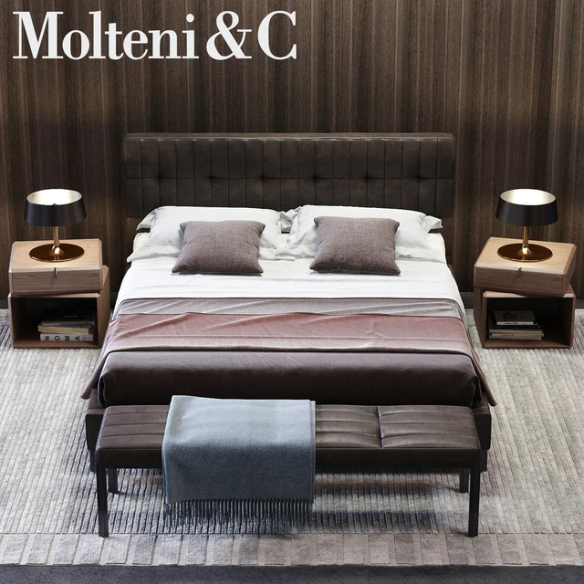 Molteni&C Anton Bed 02 — Скачать