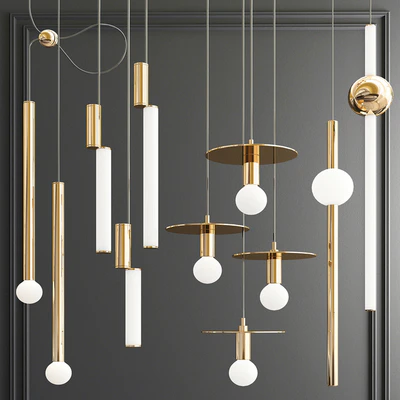 Four Hanging Lights 64 — Ver 2