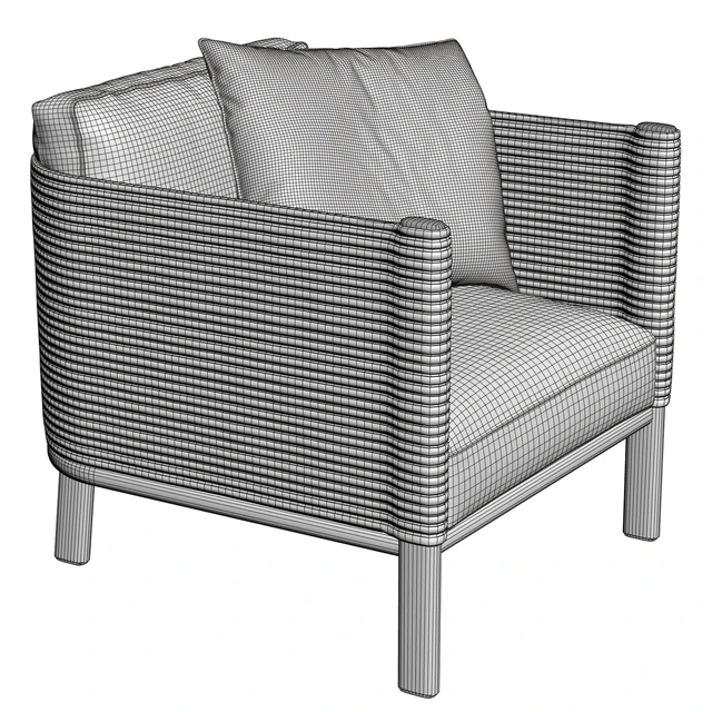 Kettal Giro chair ( corona7+vray ) — Descargar