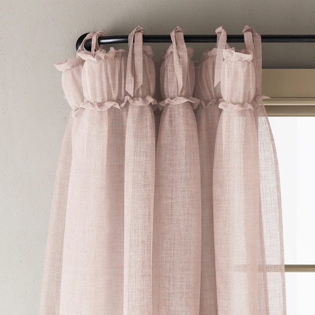 Linen Balloon Drapery Curtains — Descargar