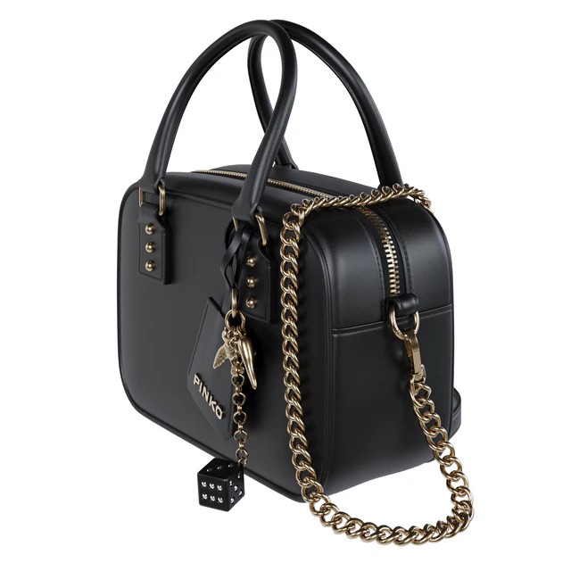 Сумка PINKO mini Bowling tote bag — Скачать