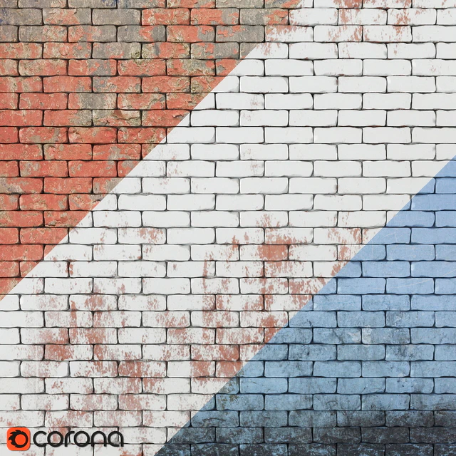 Brick wall (3 types) — Descargar
