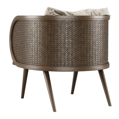 Victoria rattan chair VA30 / Ресторанное кресло из ротанга — Вид 6