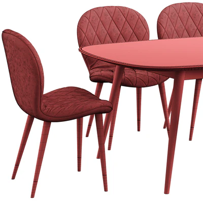 Hiro chair Konyshev HER 042 G Table — Ver 7