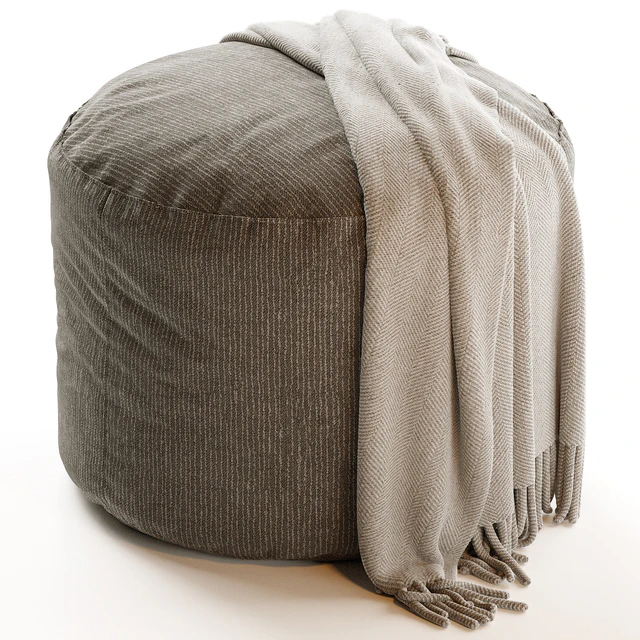 ANYWHERE IVORY POUF — Descargar