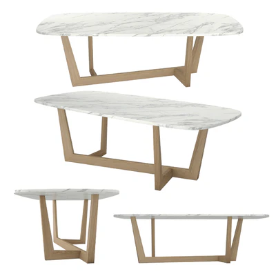 Bonaldo 'art wood' Barrel Tables — Вид 5