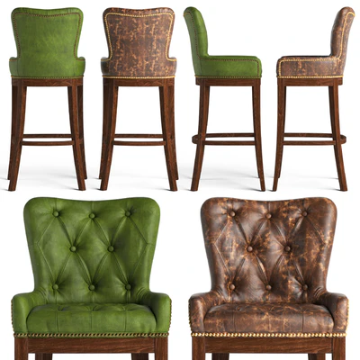 Loftdesigne Stool 2027 and 3863 — Ver 3