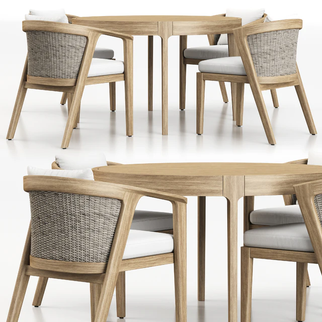 MALTA TEAK DINING SET — Скачать