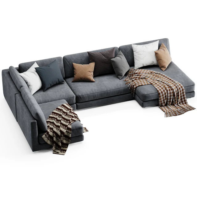 Blanche Katarina Sectional Sofa — Скачать