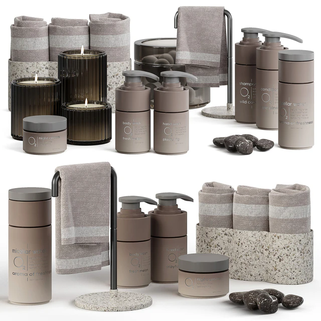 Bathroom accessories set — Descargar