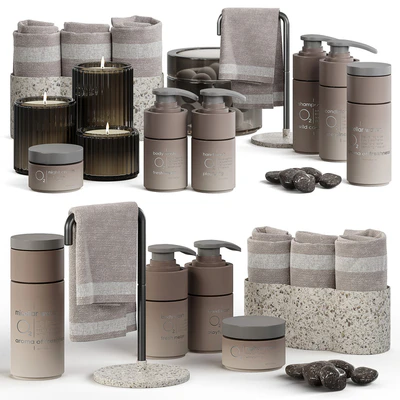 Bathroom accessories set — Ver 1